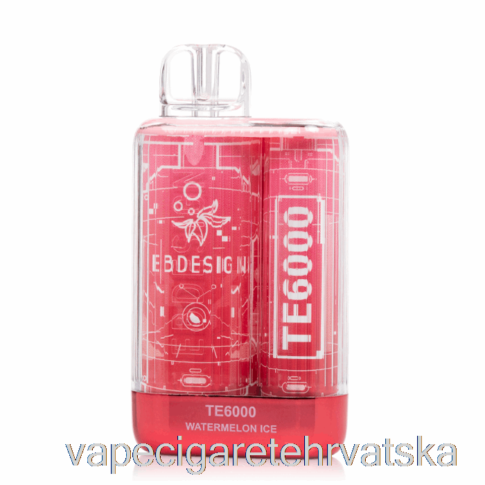 Vape Hrvatska Eb Te6000 Jednokratni Led Od Lubenice